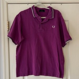 Fred Perry Rich Purple Polo Shirt